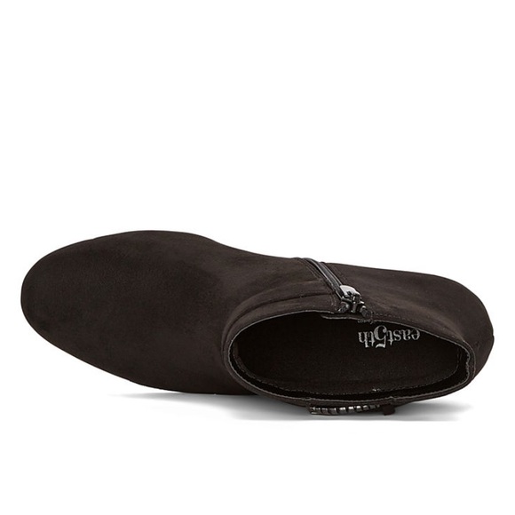 east 5th womens gardenia wedge heel booties
